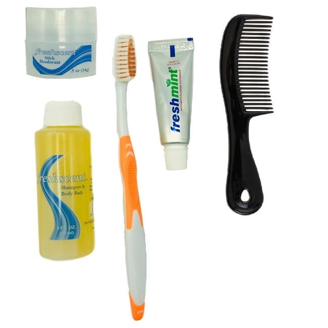 Picture of DDI 2347815 Teen & Adult Hygiene Kit&#44; 5 Piece - Case of 96