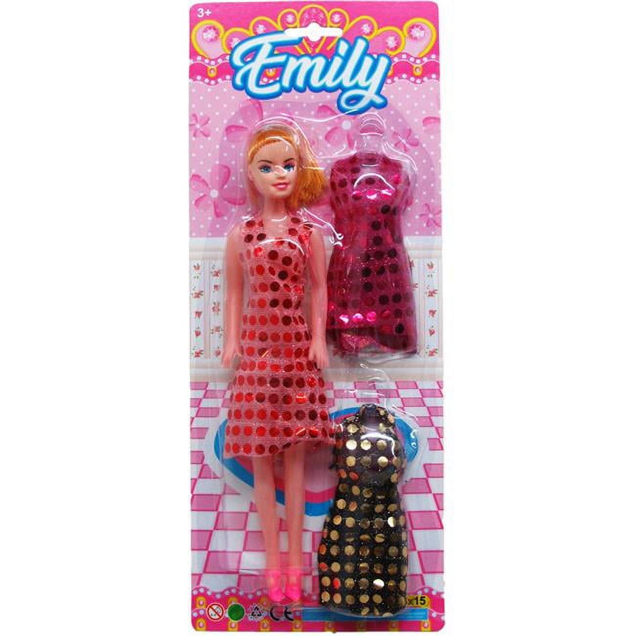 Picture of DDI 2356178 11 in. Emily Doll with Accessories&#44; Assorted Style - Case of 36