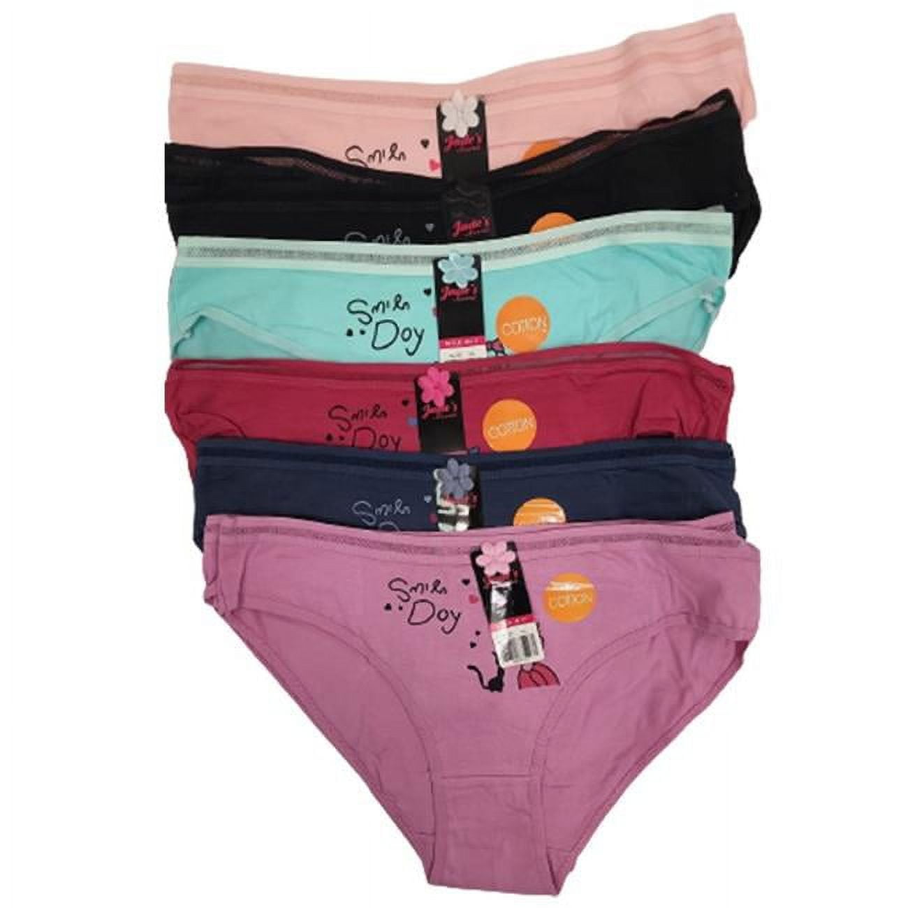 2364451 Womens Classic Panties, Assorted Color - Small-Extra Large - 72 Pair -  DDI