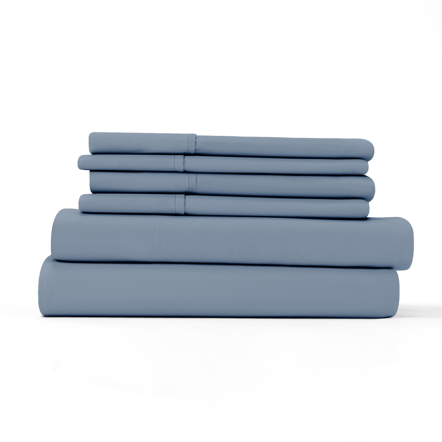 Twin Bed Sheet Sets - Stone, 4 Pieces, Ultra Soft case of 8