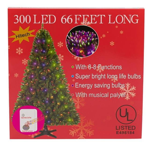 66 ft. LED Christmas Light Sets, Assorted Color - Case of 24