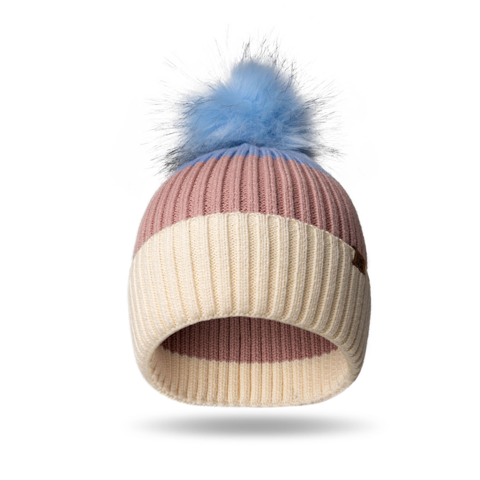 Kids' Pom Hats - 6 Color Combinations case of 24