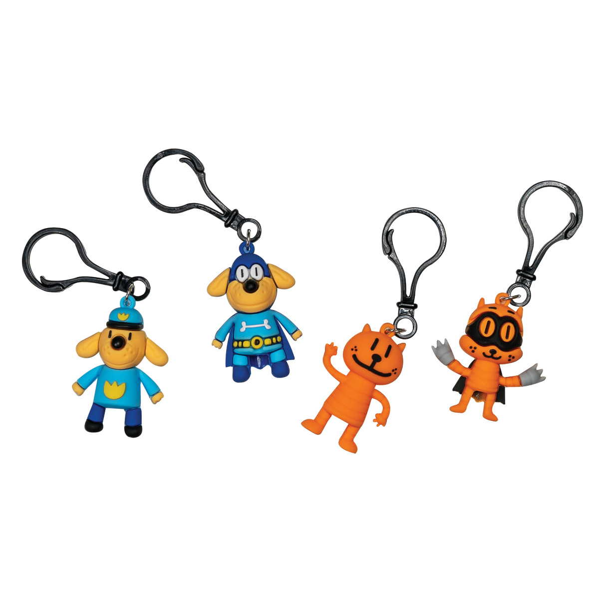 Dog Man Backpack Clips - 4 Styles case of 576