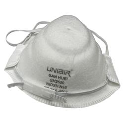 Picture of DDI 2370904 N95 Particulate Respirator Masks&#44; White - Case of 240