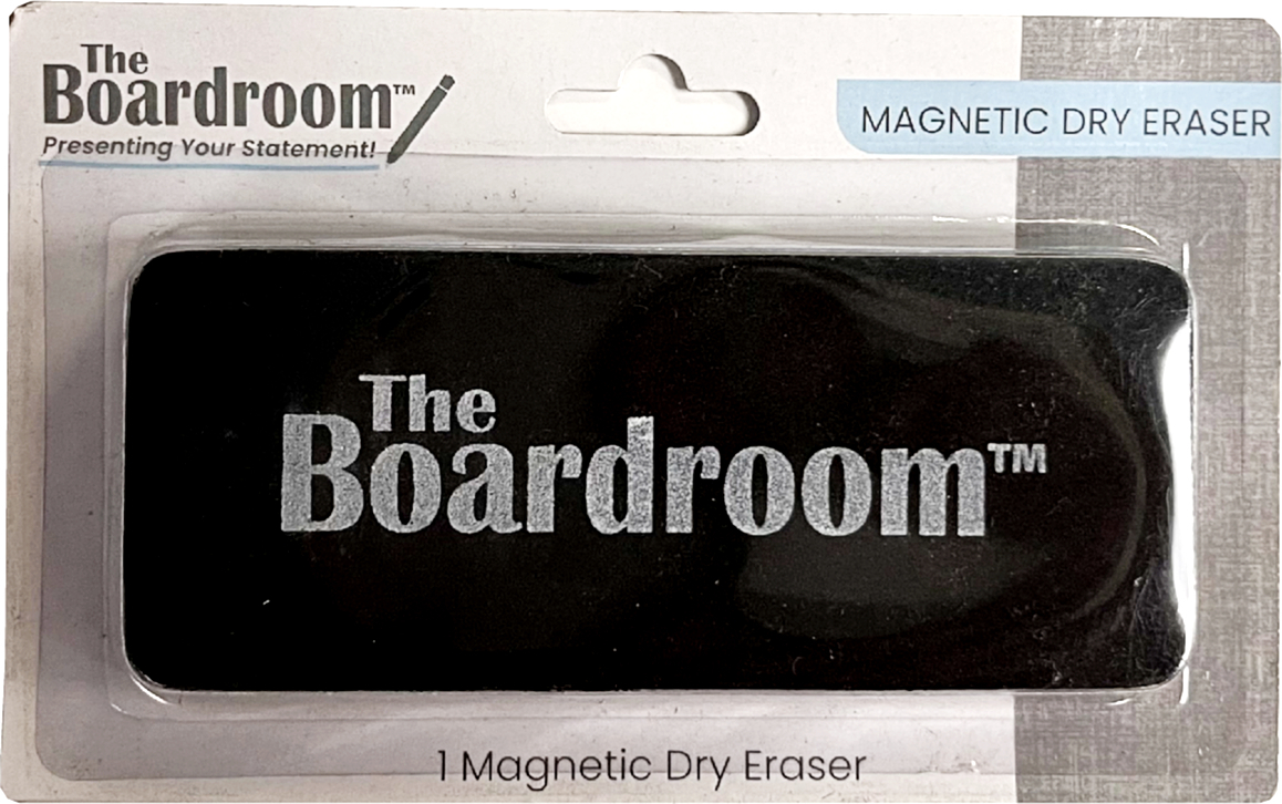 Magnetic Dry Erasers - Felt, Black case of 48