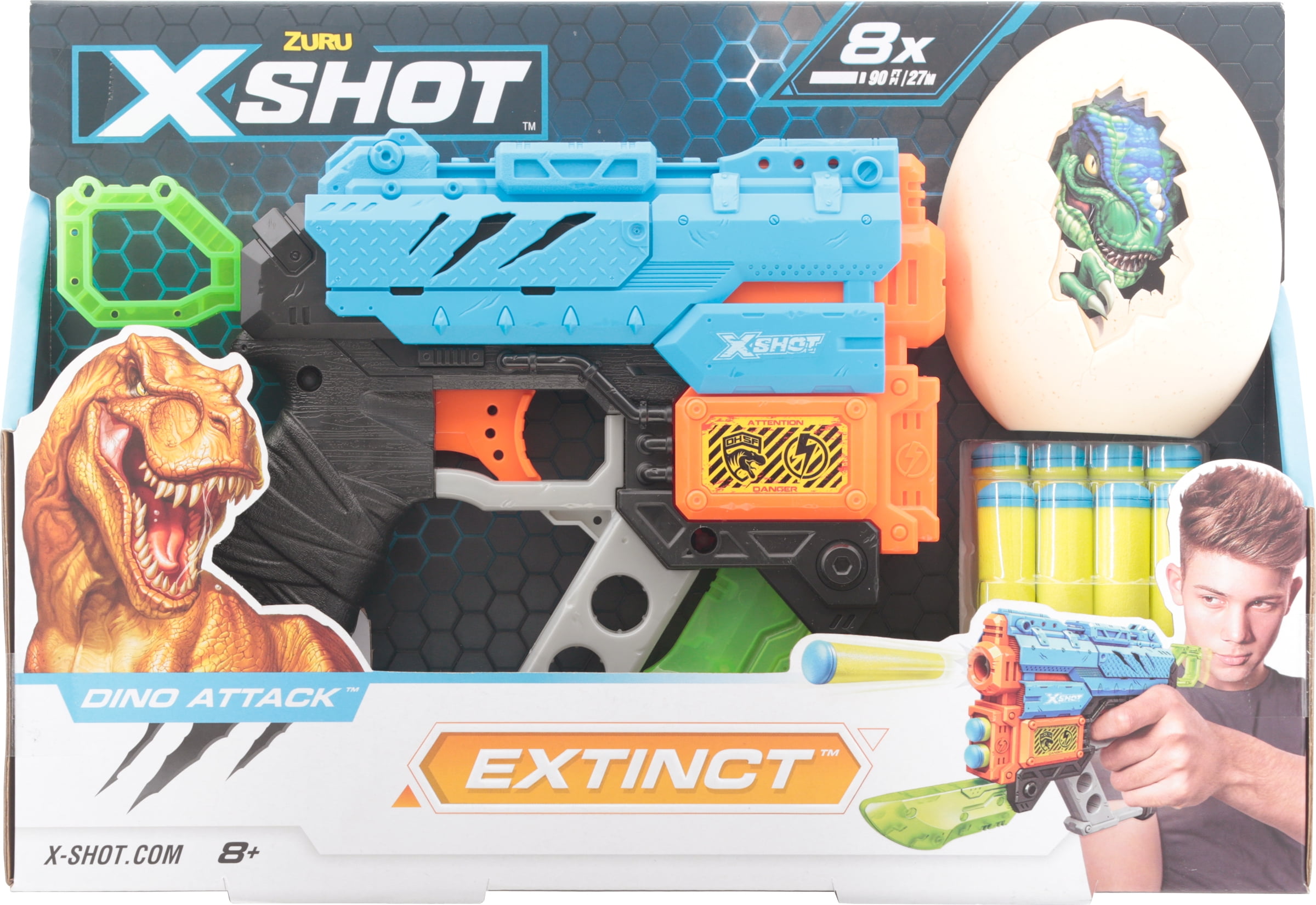 Picture of DDI 2372699 X Shot Dino Attack Blasters Toy&#44; 2 Color - Case of 48