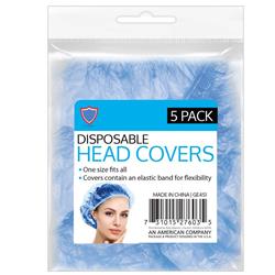 Picture of DDI 2352239 Disposable Head Protector&#44; Blue - One Size - 5 per Pack - Case of 288