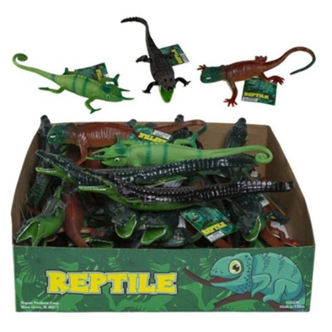 Picture of DDI 2368251 6.75 in. Reptile Plastic Figures&#44; 3 Styles - Case of 36