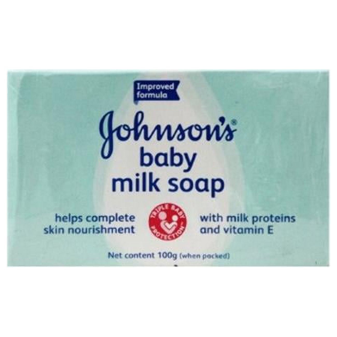 2368305 3.5 oz Bars Johnsons Baby Milk Soap - Case of 96 -  DDI