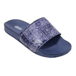 Picture of DDI 2371180 Mens Bandana Slides Sandals&#44; Navy - Size 8-13 - Case of 12