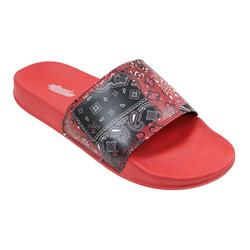 Picture of DDI 2371181 Mens Bandana Slides Sandals&#44; Red - Size 8-13 - Case of 12