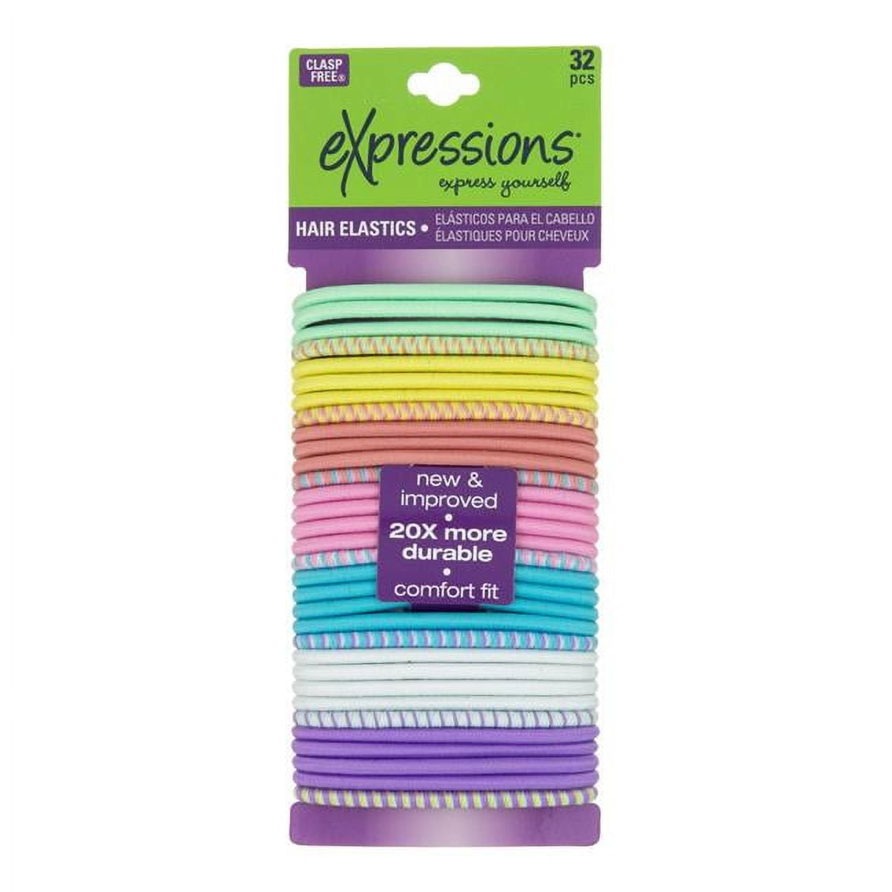Picture of DDI 2364735 Pastel Hair Ties&#44; Assorted Color - 32 per Pack - Pack of 48