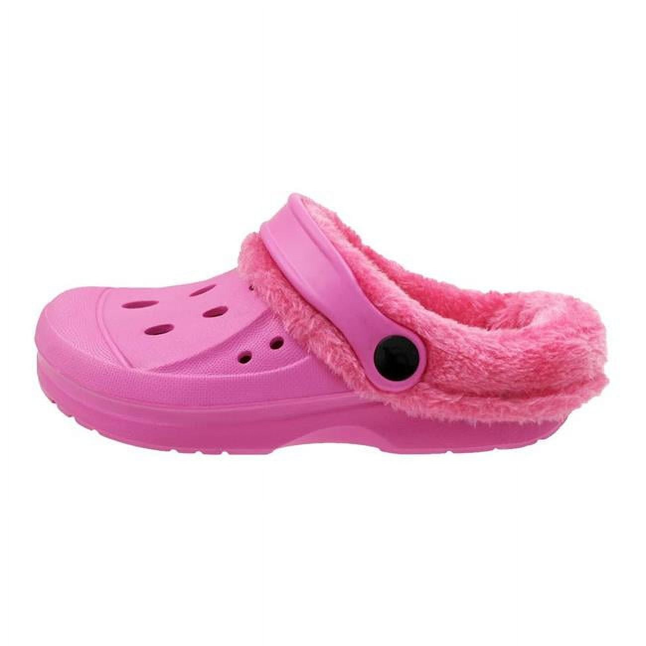 Picture of DDI 2371097 Toddlers Fleece Lined Clogs&#44; Pink - Pack of 12