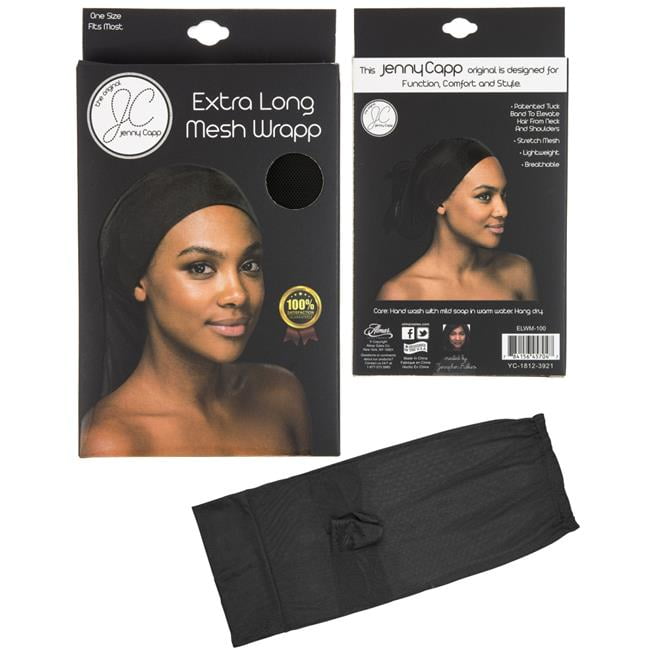 Picture of DDI 2364730 Extra Long Mesh Wrapp Tuck Band&#44; Black - Pack of 48