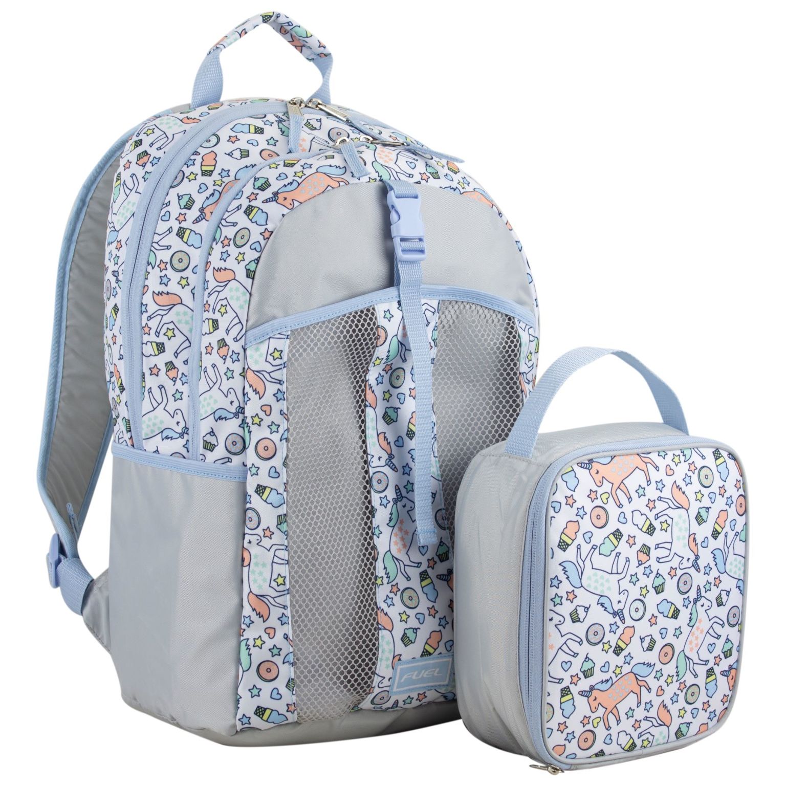 18 Backpack & Lunch Bag Sets - Unicorns case of 6