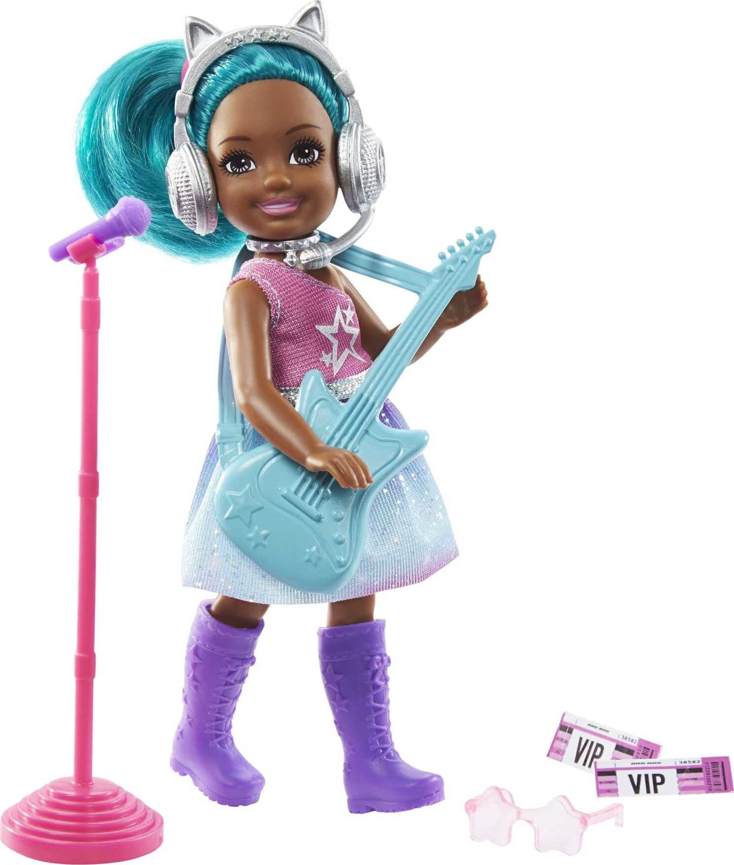 Picture of DDI 2372705 Barbie Chelsea Can Be Rock Star Doll with Accessories - Pack of 6