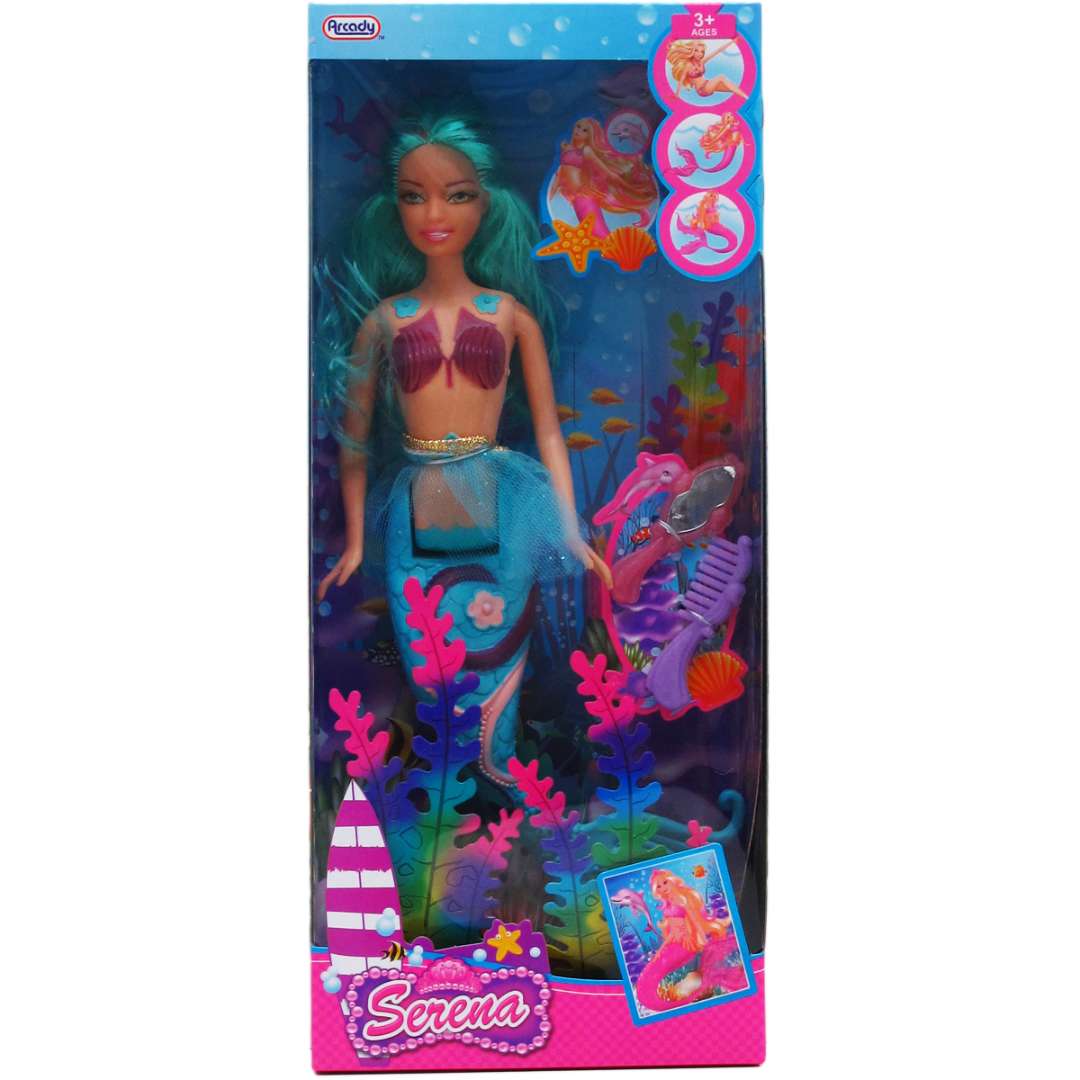 Picture of DDI 2375224 11.5 in. Serena Doll Sets&#44; Mermaid Theme - Pack of 12