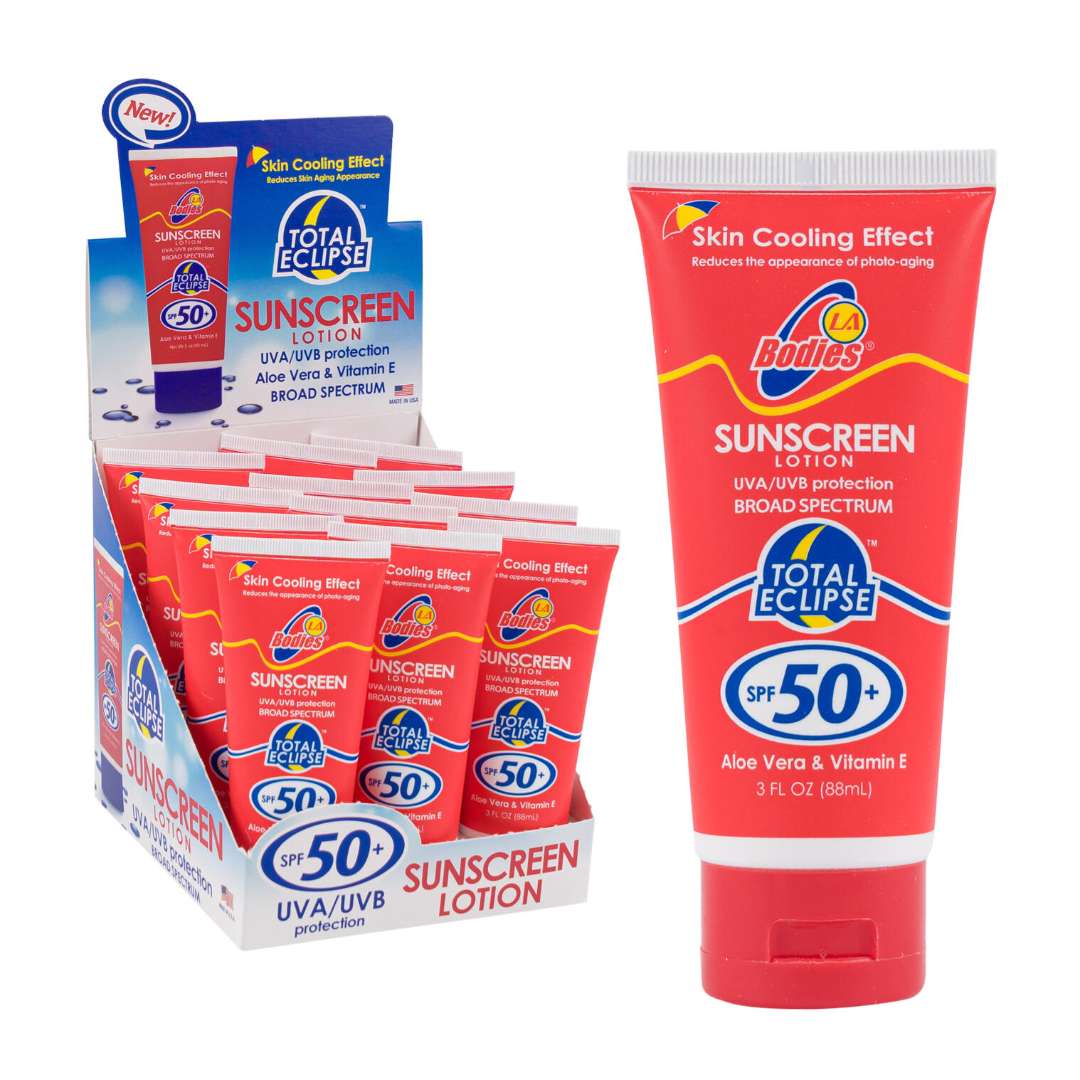 2375538 3 oz Total Eclipse Sunscreen Lotion - SPF 50 - Pack of 144