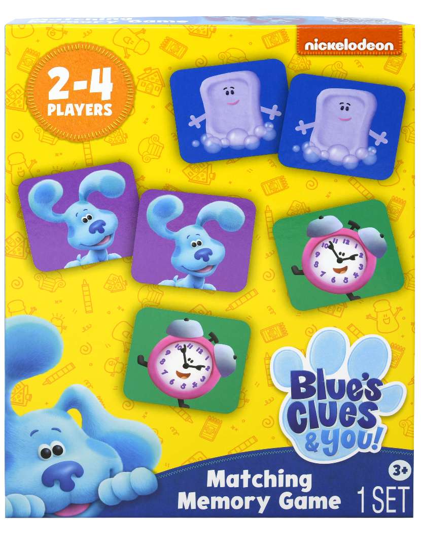 Picture of DDI 2359866 Blues Clues Memory Games - 2-4 Players - Pack of 54