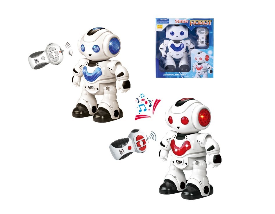 Picture of DDI 2367033 Remote Control Robot Toys - Lights & Sound - Pack of 24