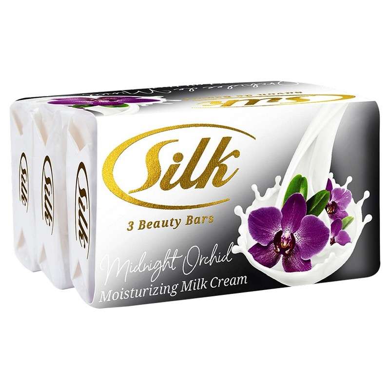 2374483 Silk Beauty Bar Soap, Midnight Orchid - 3 per Pack - Pack of 48
