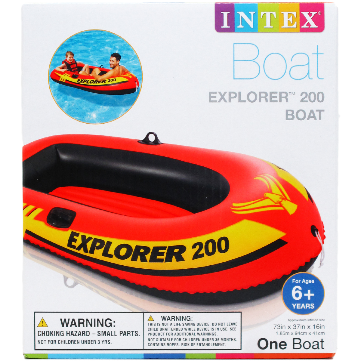 Picture of DDI 2349055 73 x 37 in. Inflatable Boats&#44; Orange - Pack of 3