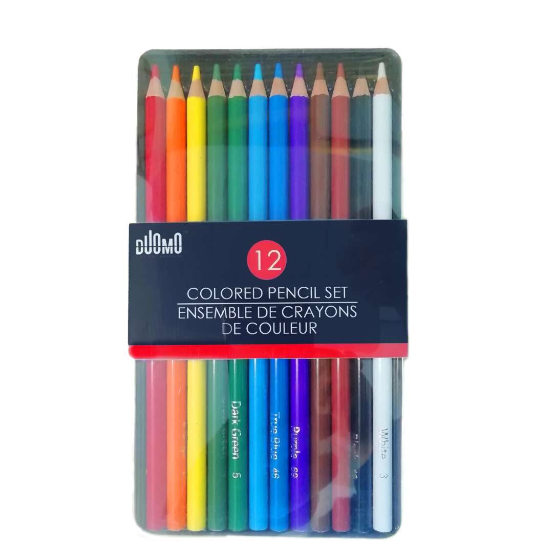 2374800 Premium Colored Pencils Sets - 12 Colors case of 60