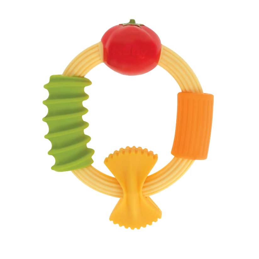 DDI 2378594 Silicone Teething Rings - Pasta Design case of 48