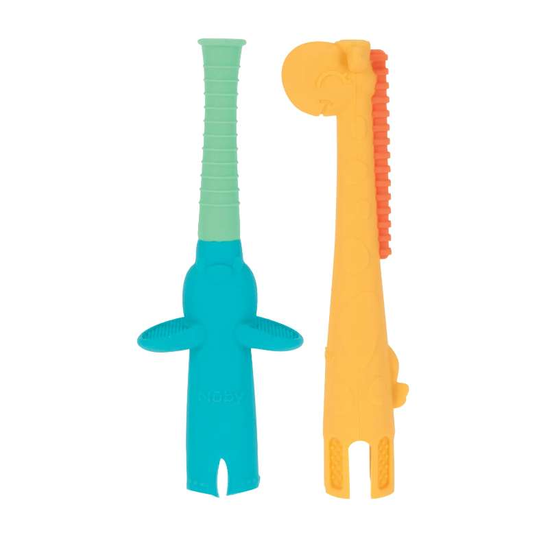 2379287 Elephant & Giraffe Teethers for Toddlers - Pack of 48
