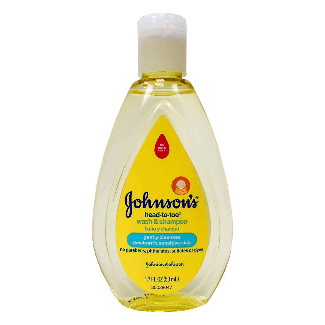 Picture of Johnsons 677874 1.7 oz Head to Toe Baby Wash - Pack of 12