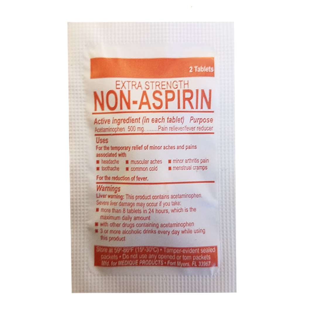 Picture of Medi-First 2304635 500 mg Extra Strength Non Aspirin - 2 Piece - Pack of 50