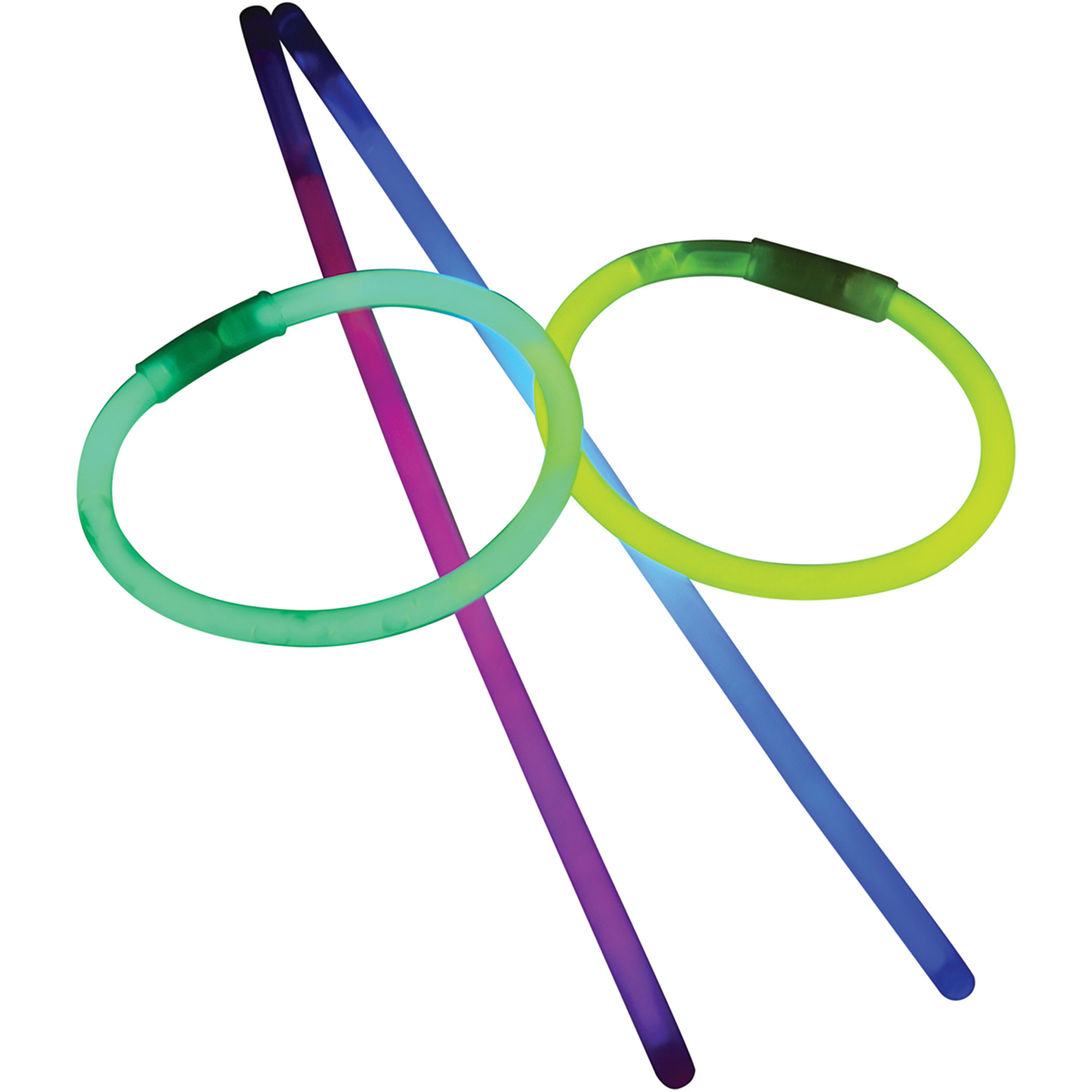 2181241 Glow Bracelets - Assorted, 8 case of 450