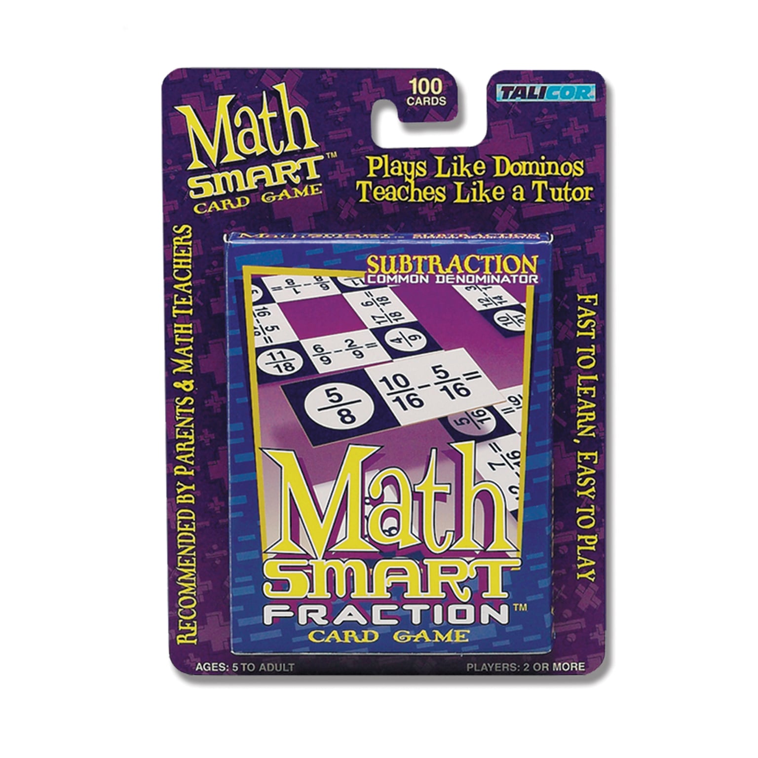 2317836 Math Smart Fraction Subtraction Common Denominator - Ages 5+ case of 24