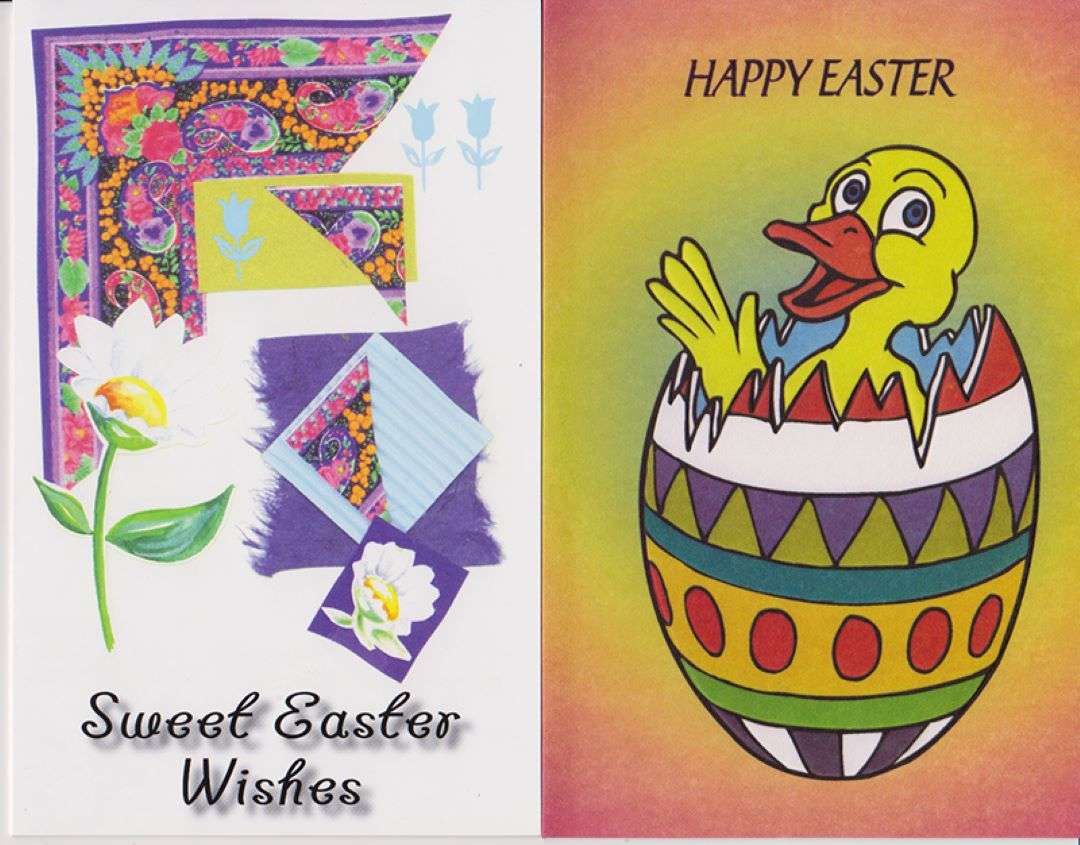 2342548 Easter Cards - Assorted, 5x7.75 case of 144