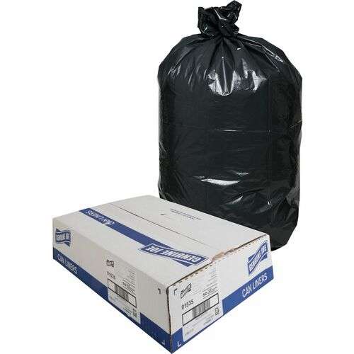 2379625 Genuine Joe Heavy-Duty Trash Can Liners case of 1