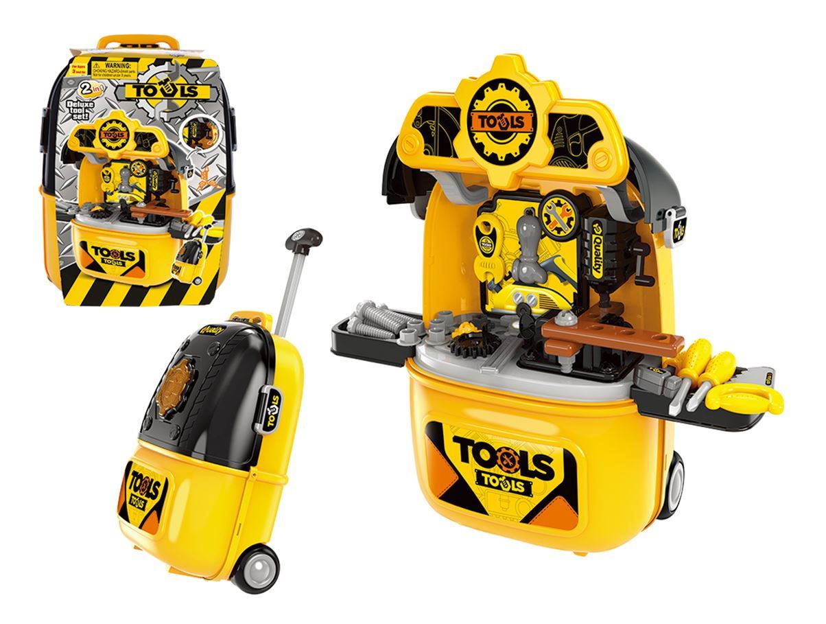 2366992 Kids' Tool Workshop Bench on Wheels - Batteries Required case of 9