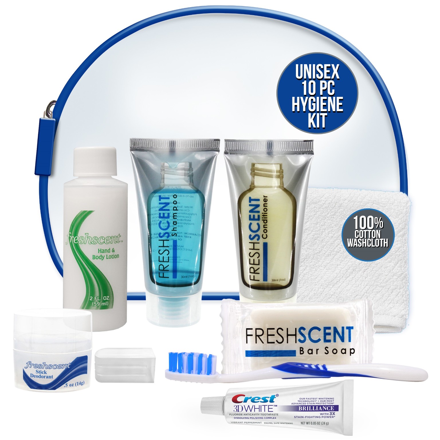 2359257 Unisex Hygiene Kits - 10 Pieces case of 8