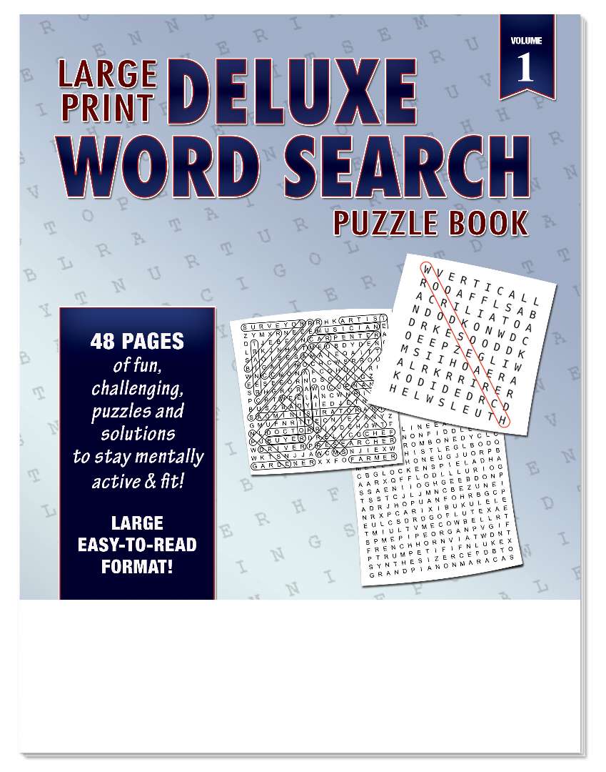 2380453 Deluxe Word Search - Volume 1 case of 48