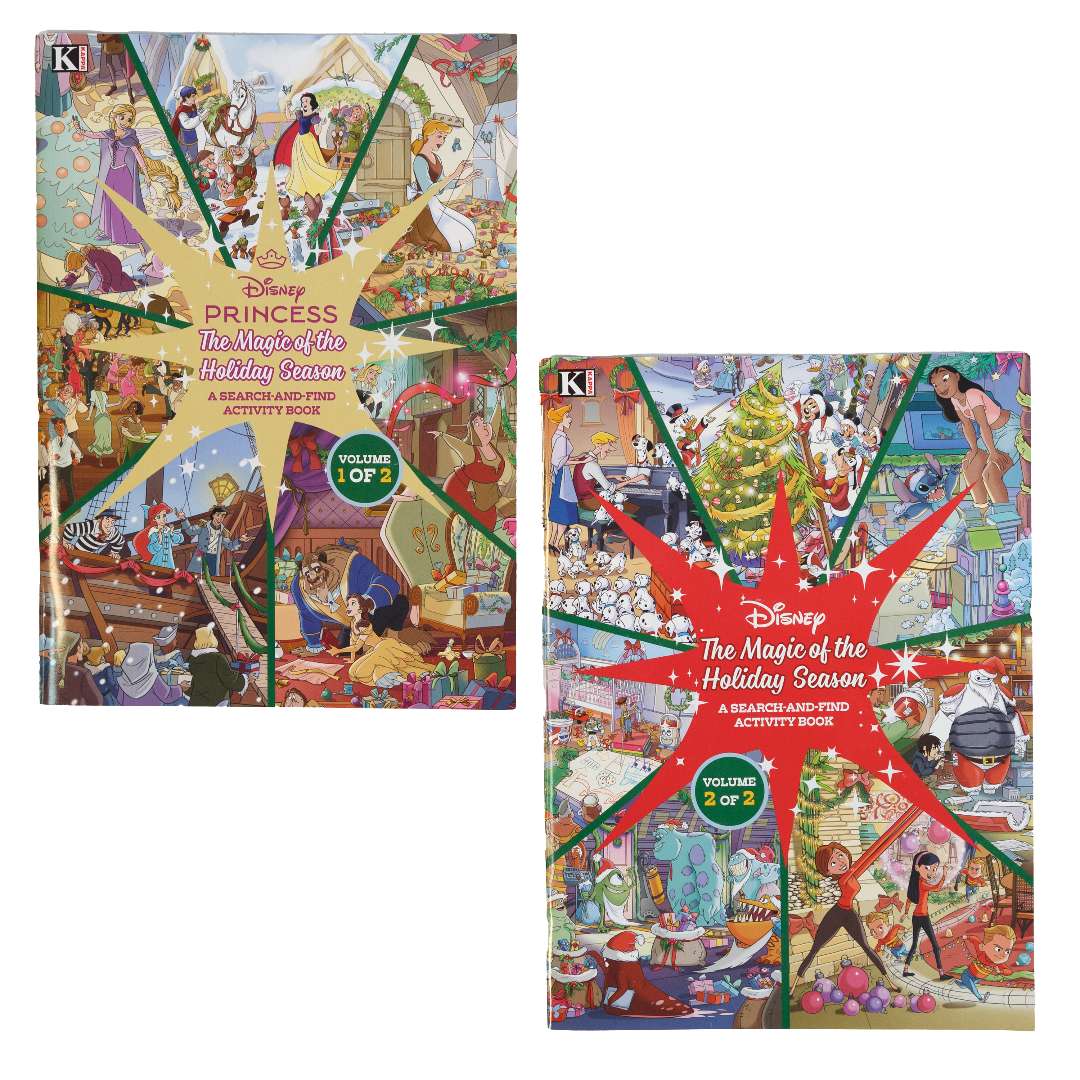 2385218 Disney, The Magic of the Holiday Season Activity Books - Assorted case of 48