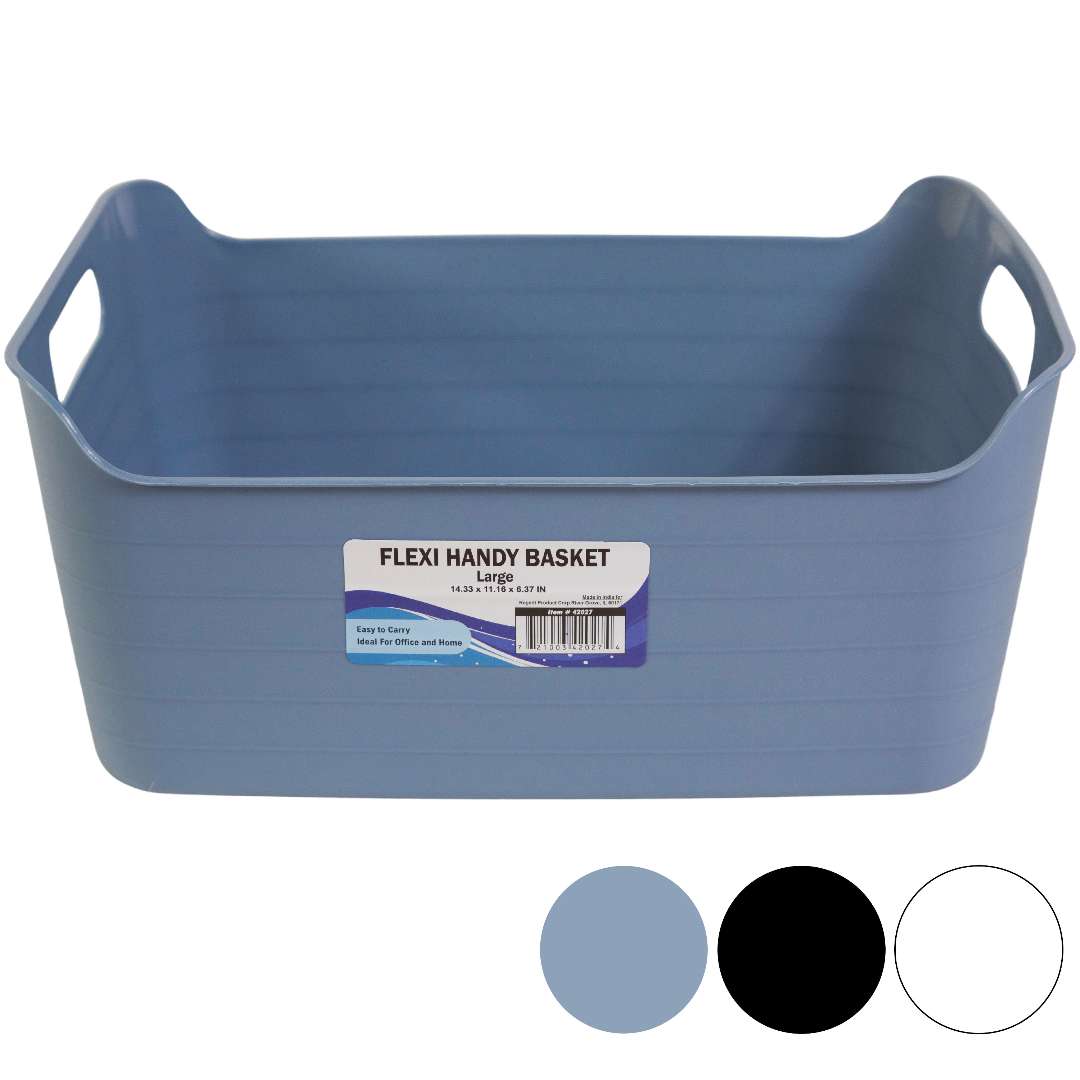 2385285 Flexible Baskets - Large, Assorted Colors case of 48