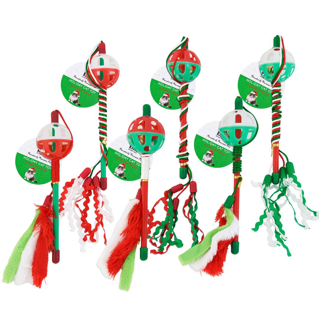 2384909 Cat Toy Wands - Assorted Styles case of 36