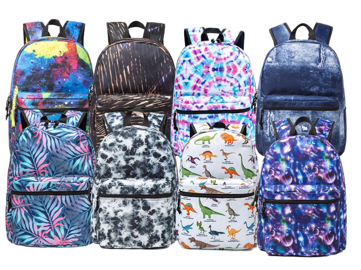 2384872 18 Classic Backpacks - Assorted Prints case of 25