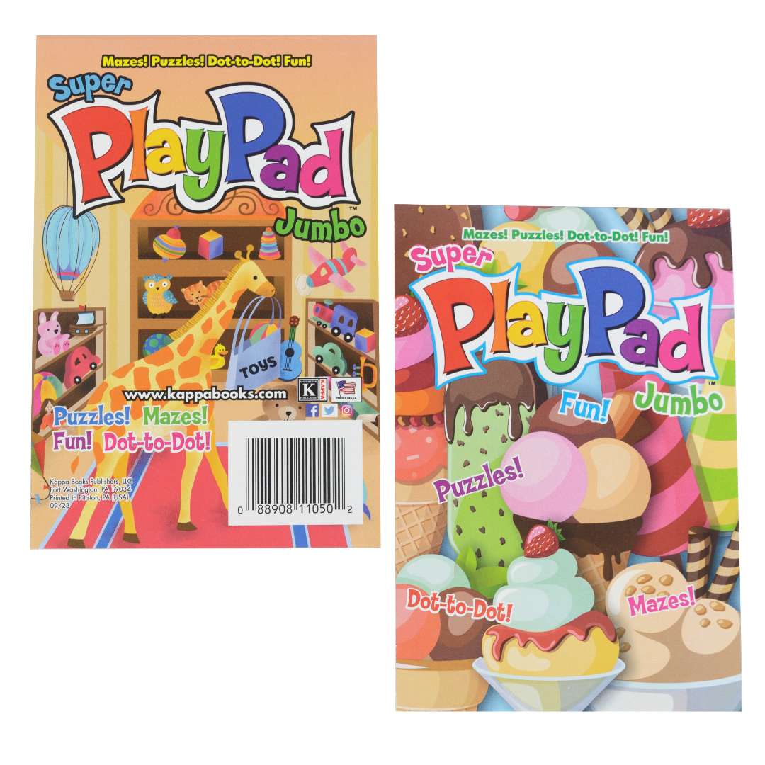 2385132 Super Jumbo Play Pads - Assorted case of 48