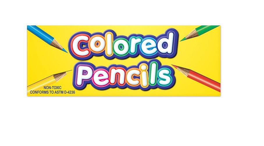 2289469 Mini Colored Pencils - 4 Count, Pre-sharpened case of 500