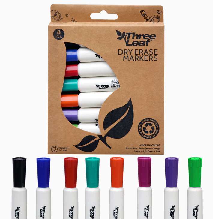 2377084 Dry Erase Markers - Assorted, 8 Pack case of 72