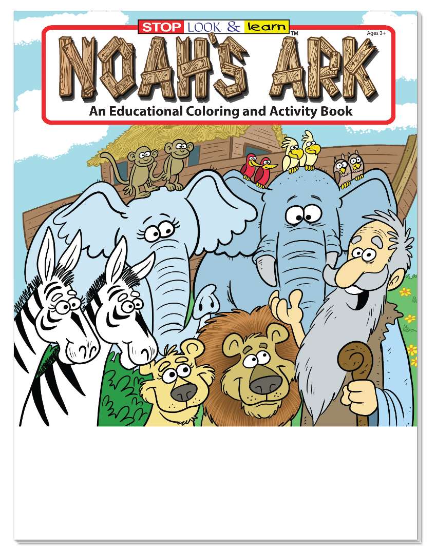 2380447 Noah's Ark Coloring & Activity Books case of 125