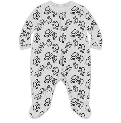 2380633 Boys' Embossed Bodysuits, Gray, 0-9M case of 48