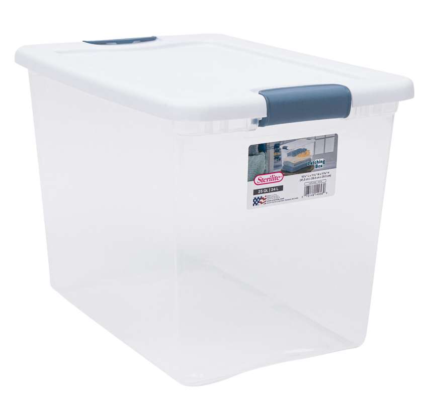 2382013 Sterilite Storage Boxes - 25 qt case of 6