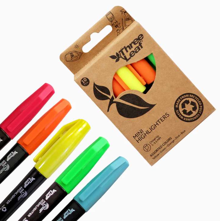 2377087 Mini Highlighters - Assorted, 10 Pack case of 72