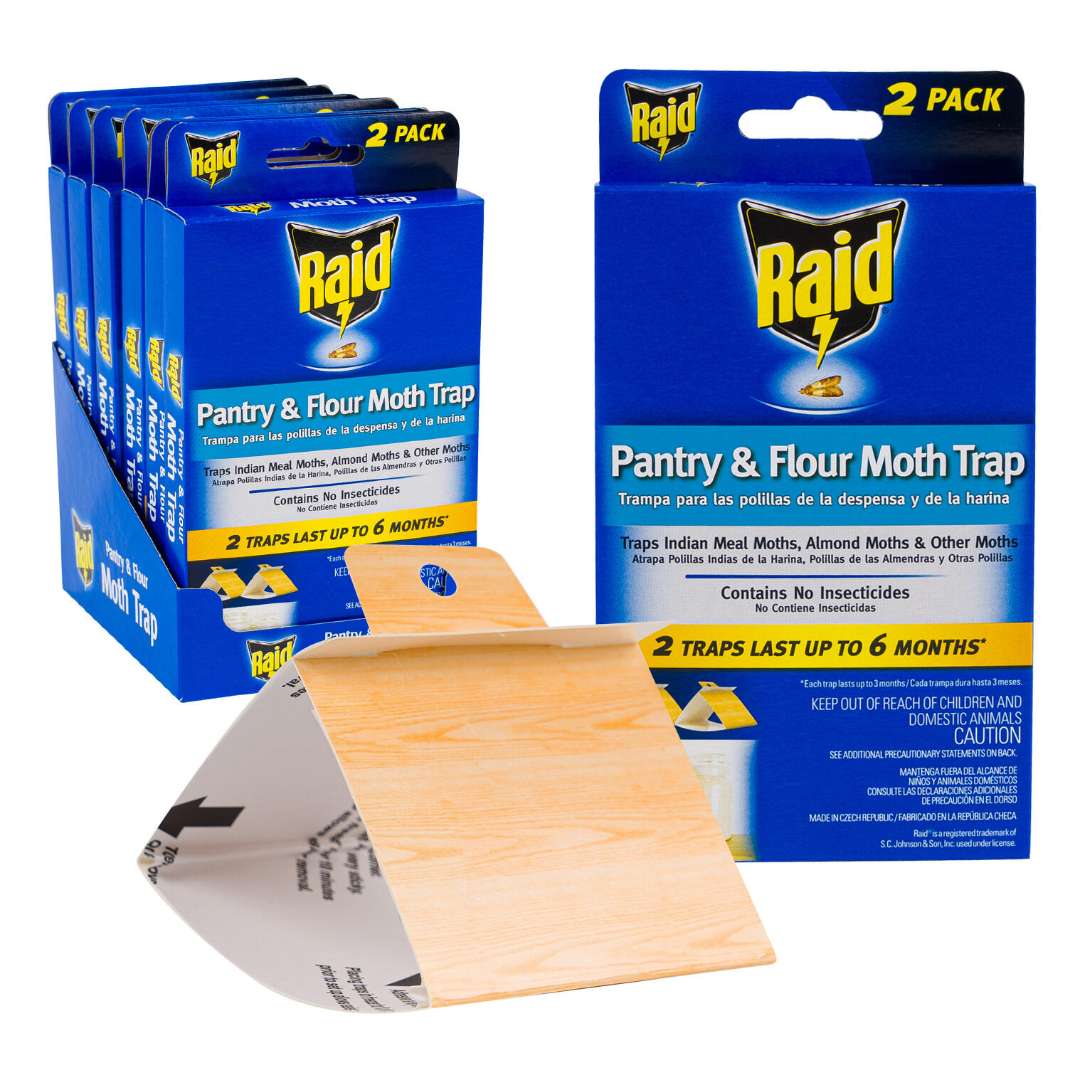 2381461 Raid Pantry and Flour Moth Trap, 2ct case of 12